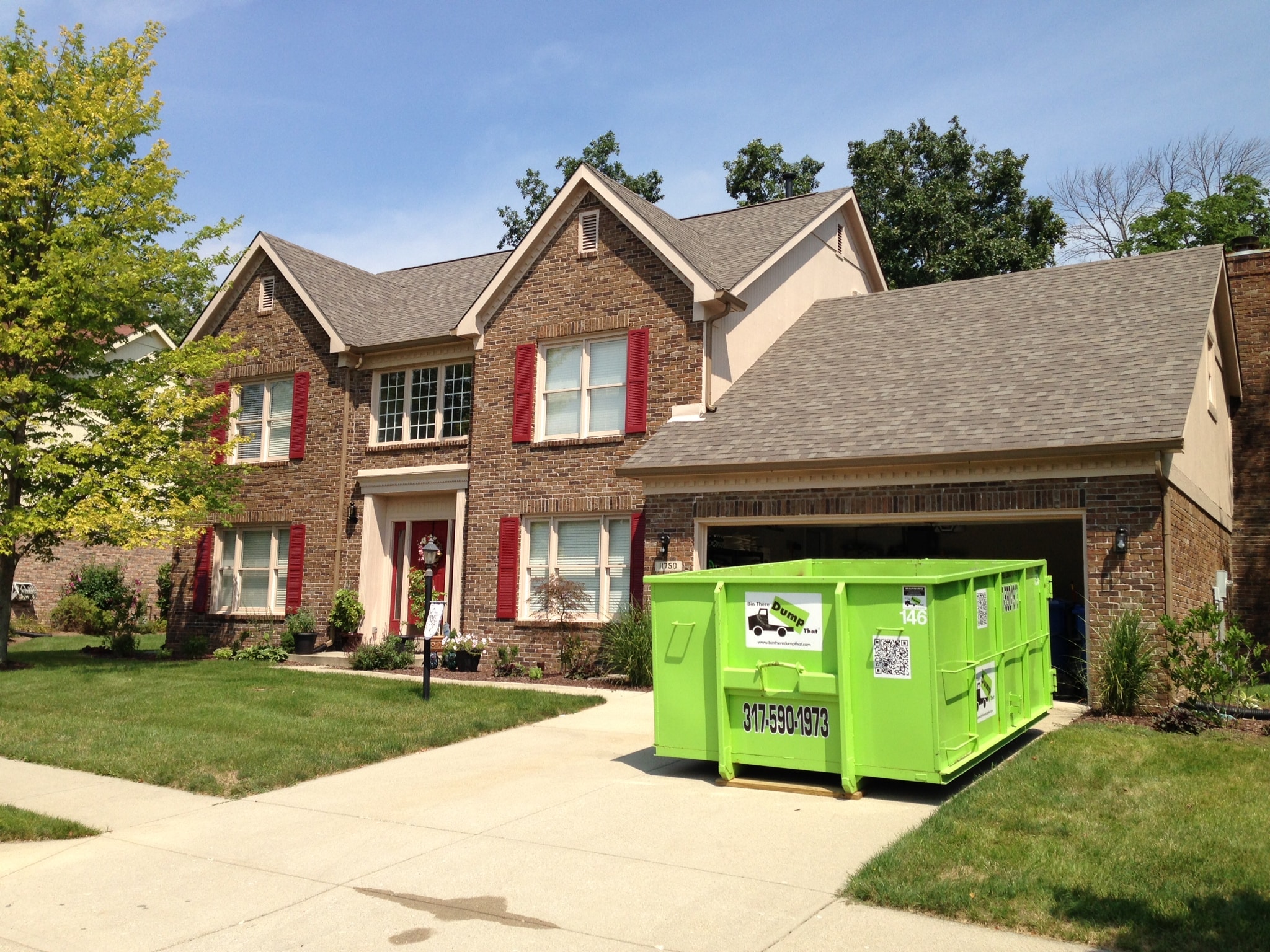 spring and fall cleaning dumpster rental in indianapolis