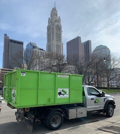 spring cleaning dumpster in indianapolis